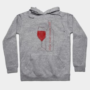 Benefits of red wine Hoodie